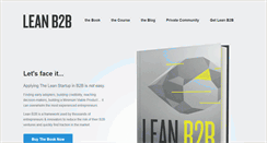 Desktop Screenshot of leanb2bbook.com